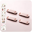 Cable Management Clips - Desktop Organizer Set of 4