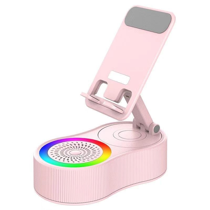 5-in-1 Phone Stand - Bluetooth Speaker Power Bank with Microphone