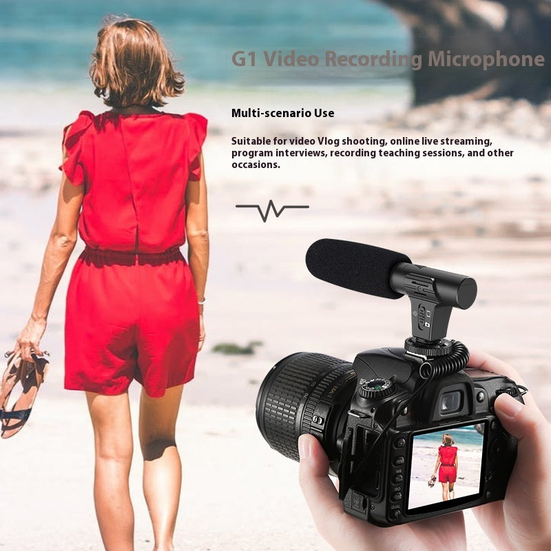 Mobile Phone Video Microphone - Compact Recording Mic for Smartphones