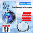 Magnetic Phone Cooler - Semiconductor Radiator with Digital Display
