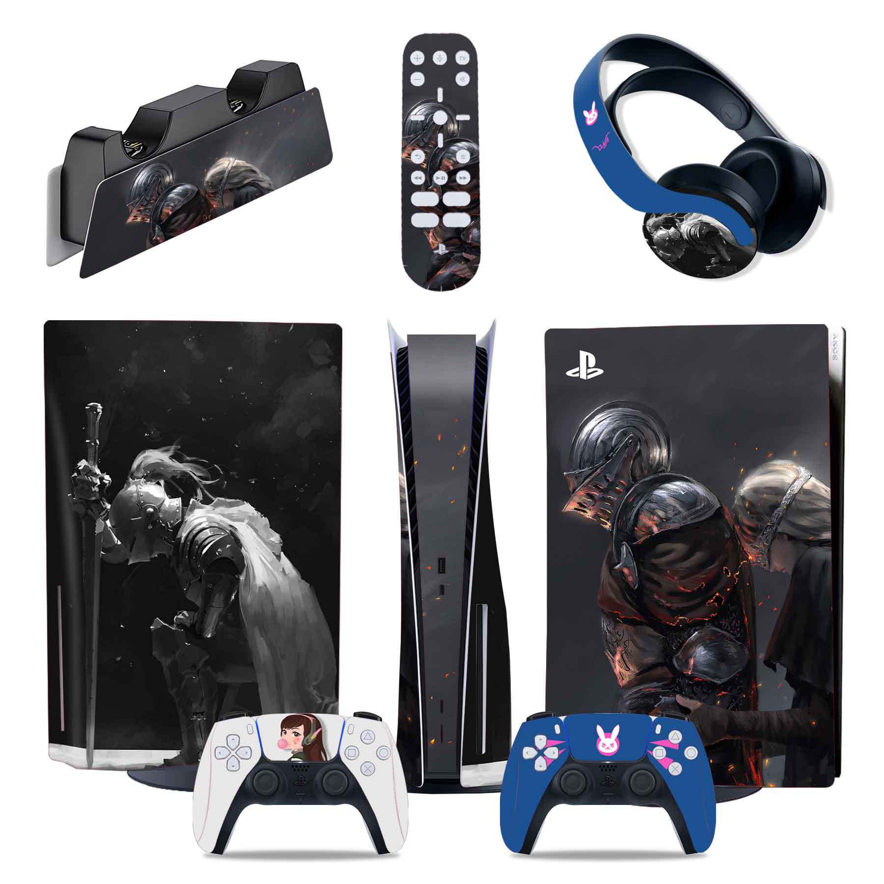 PS5 Skin Sticker Set - Full Body Console & Controller Vinyl Wrap