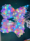Smart LED RGB Curtain String Lights - 400 LEDs Bluetooth APP Control | Waterproof Christmas Fairy Lights