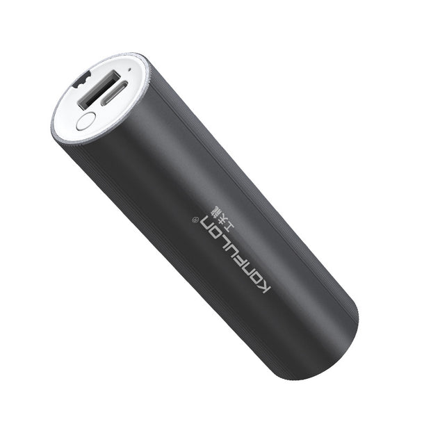 LED Flashlight Power Bank - 5000mAh Portable Charger with Light