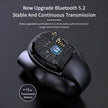 Ear Clip Bone Conduction Headphones - Bluetooth 5.2 Open-Ear Wireless