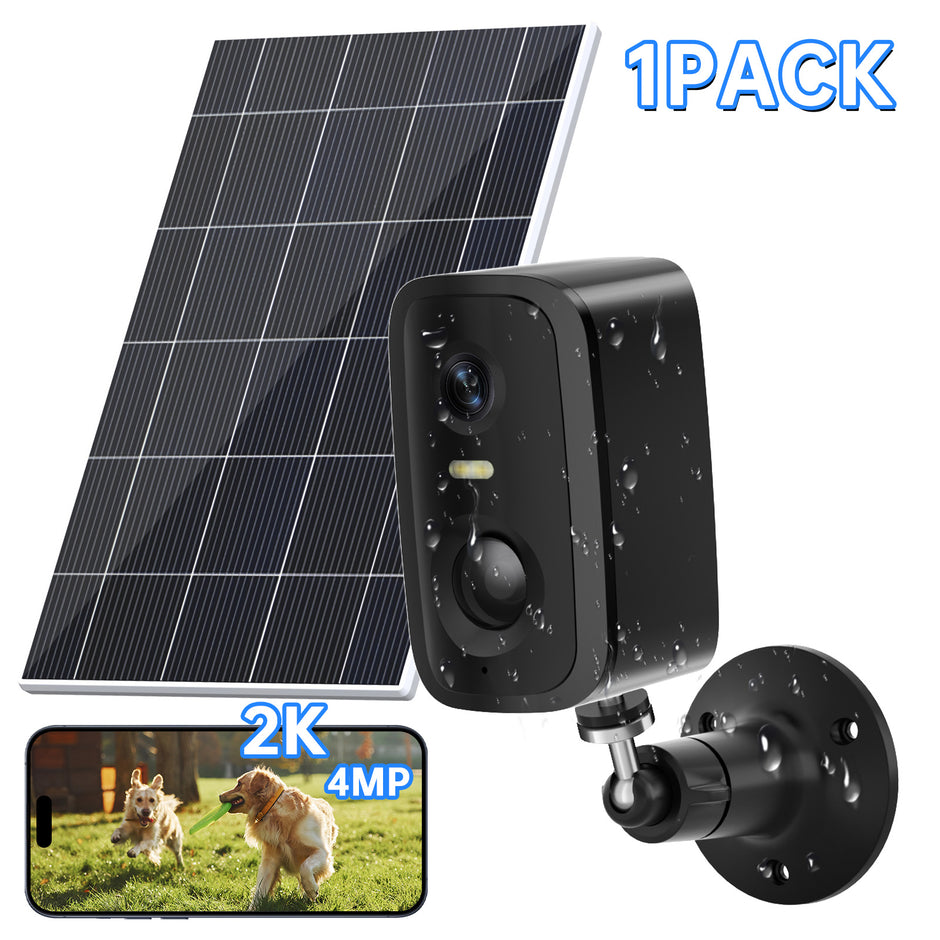 CL30 Solar Security Camera - 4MP Wireless Battery Camera | Low Power Motion Detection Outdoor