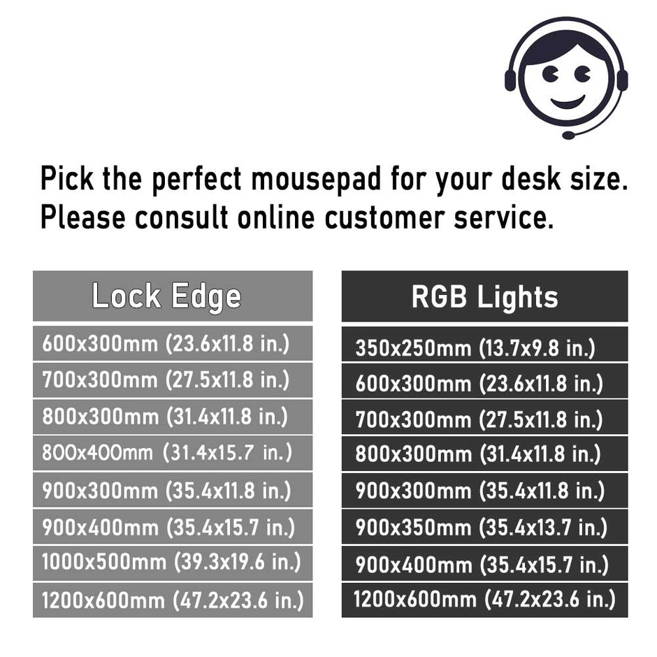 Cat Gaming Mouse Pad - Cute Cartoon Desk Mat for Gamers