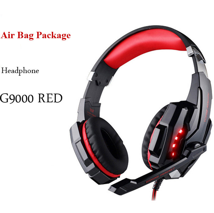 Wired Gaming Headset - Surround Sound with Mic for PC PS4 Xbox