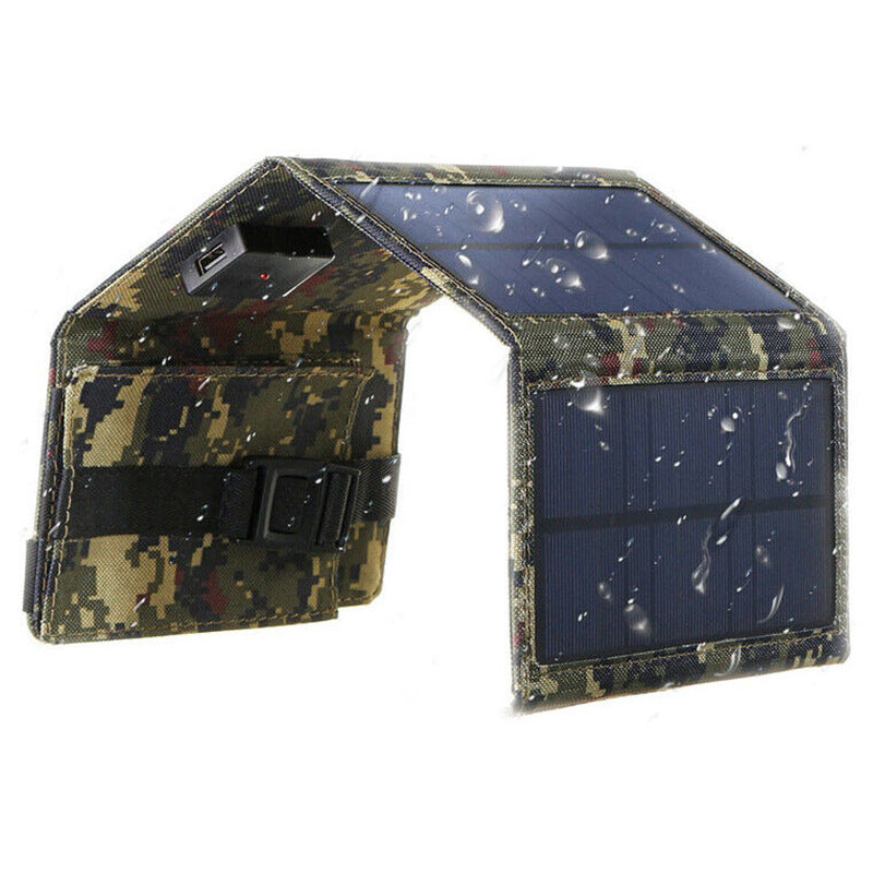 Portable Solar Panel Charger - Monocrystalline Outdoor Power Bank