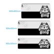 Cat Gaming Mouse Pad - Cute Cartoon Desk Mat for Gamers