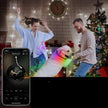 LED Dog Collar USB Rechargeable - Light Up Safety Collar for Night Walks with Adjustable Sizes