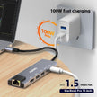 Steam Deck Docking Station - 6-in-1 USB-C Hub with 4K HDMI & Ethernet