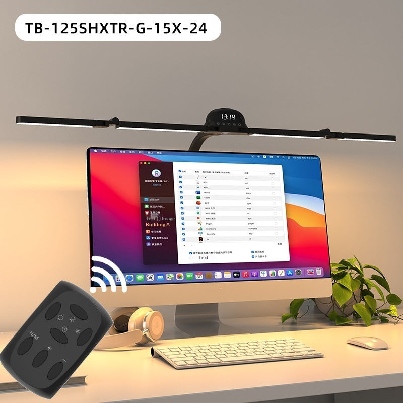 Smart Desk Lamp - Motion Sensor & Remote Control for Study