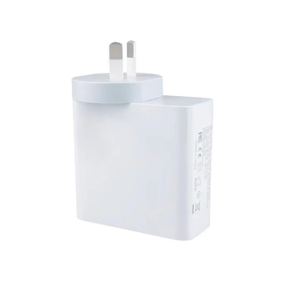 65W GaN Travel Charger - USB-C PD with US Plug Adapter