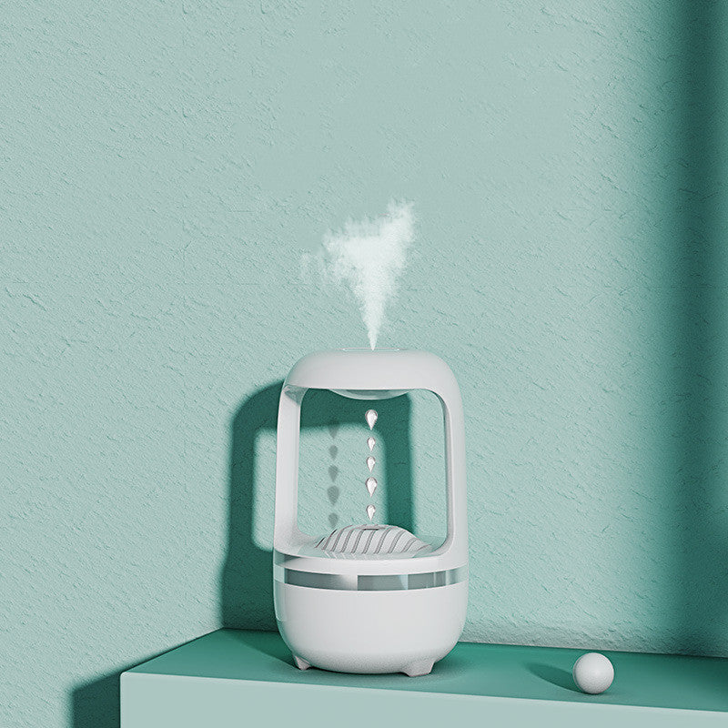 Anti-Gravity Water Drop Humidifier - USB Powered Atmosphere Light