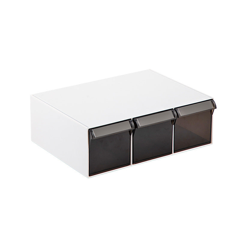 Desktop Monitor Riser with Drawers - Multi-Tier Storage Organizer