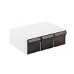 Desktop Monitor Riser with Drawers - Multi-Tier Storage Organizer