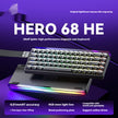 Magnetic Switch Gaming Keyboard - RGB Wired Mechanical Keyboard with Premium Keycaps