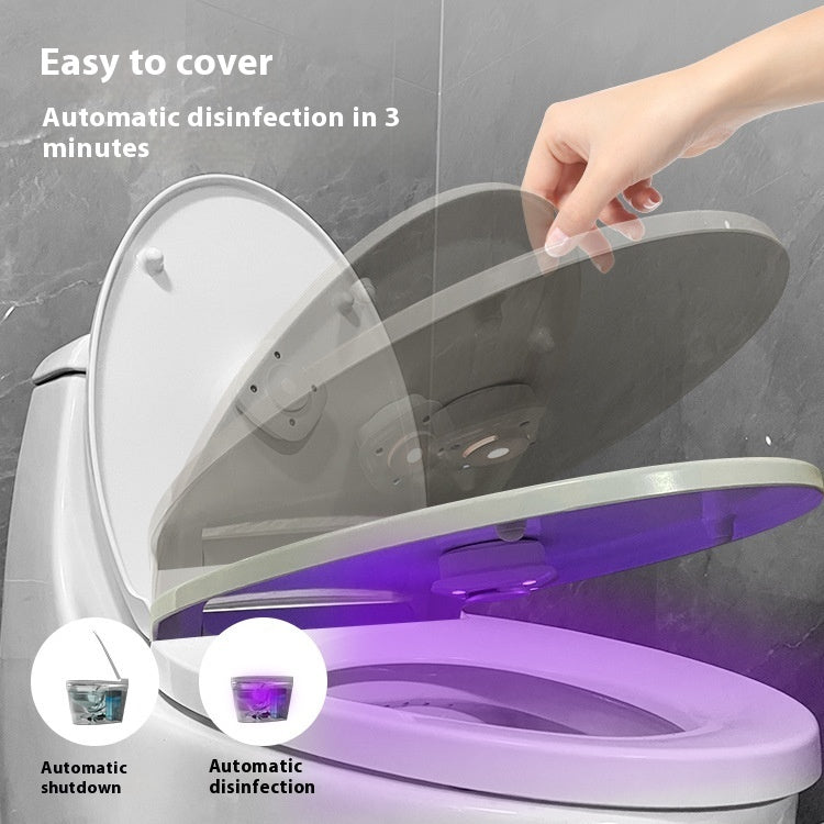UV Portable Mini Disinfection Lamp - Toilet Sterilizer with Aromatherapy