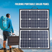 40W Portable Solar Panel Charger - Foldable Solar Power for Camping