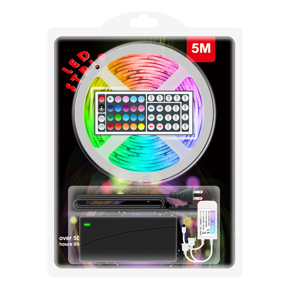 RGB TV Backlight LED Strip - Music Sync with Remote Control