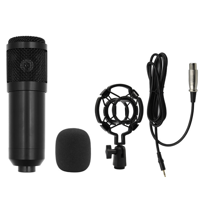 Condenser Microphone with V8 Sound Card - Mobile Recording Kit