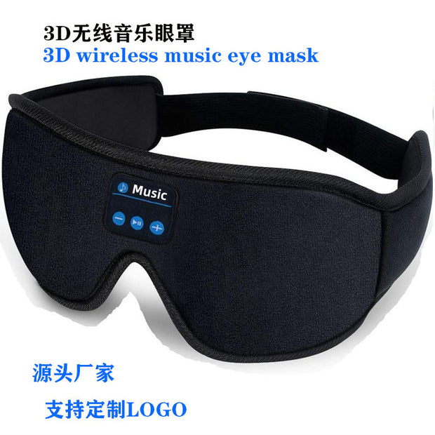 Bluetooth Sleep Mask - 5.0 Wireless Music Eye Mask with Memory Foam