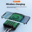 20000mAh Solar Wireless Power Bank - Outdoor Portable Charger