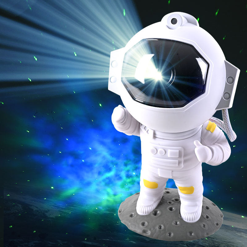 Astronaut Galaxy Star Projector - LED Night Light with Remote Control