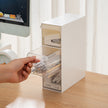 Desktop Monitor Riser with Drawers - Multi-Tier Storage Organizer