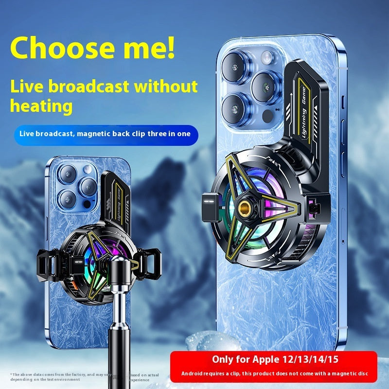 Mobile Phone Cooling Fan - Semiconductor Radiator with Magnetic Mount