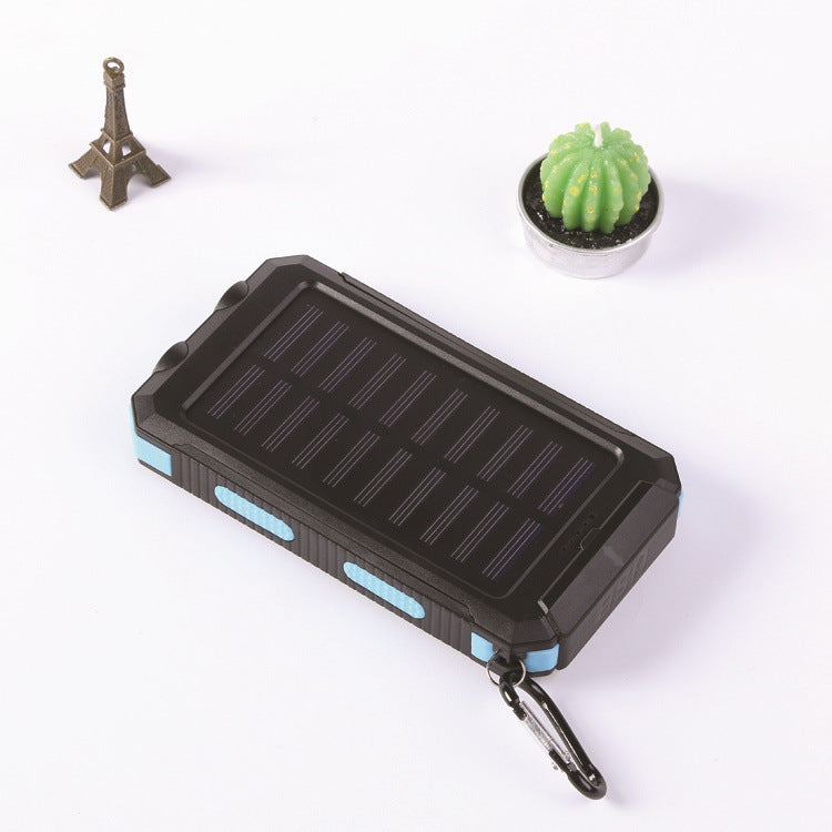 Waterproof Solar Power Bank 20000mAh with Compass - Outdoor Charger
