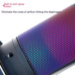 RGB Condenser Microphone - Professional Streaming Mic with Colorful LED Lighting Wired