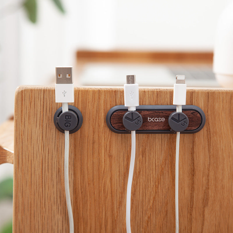 Magnetic Cable Organizer - Desktop Cable Management Clips Set