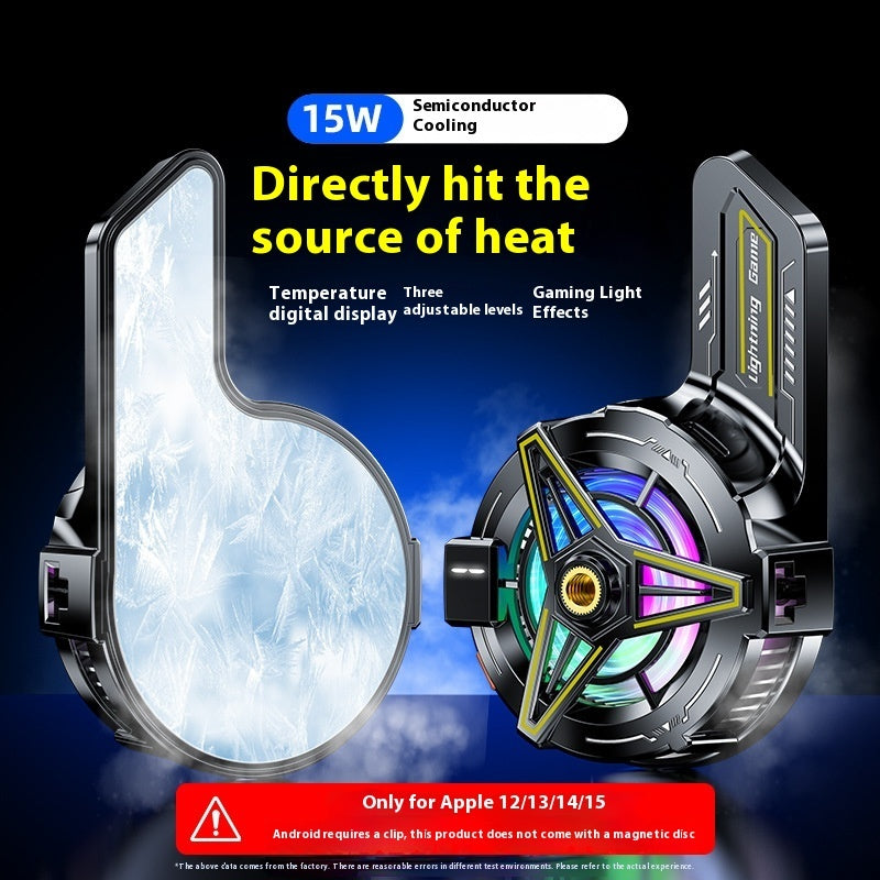 Mobile Phone Cooling Fan - Semiconductor Radiator with Magnetic Mount