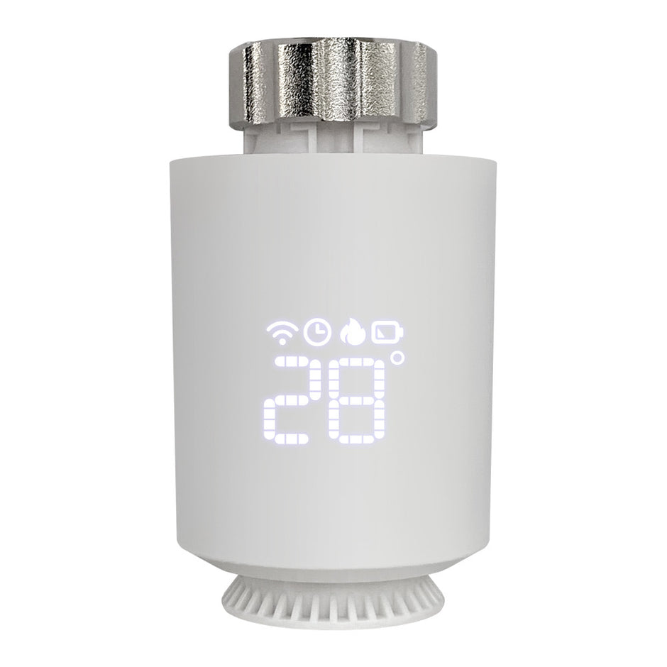 Smart Radiator Valve - WiFi Thermostat with APP & Voice Control | Alexa & Google Compatible