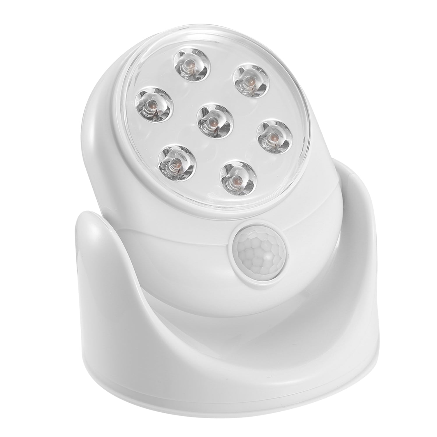 Wireless LED Spotlight - 300 Lumens Motion Sensor Light | 360° Rotatable Battery Operated for Closet & Bathroom