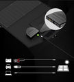 21W Folding Solar Panel Charger - Portable Power with Complete Kit