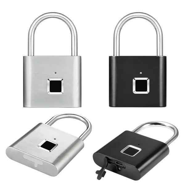 Smart Fingerprint Padlock - Keyless Security Lock with USB Rechargeable Battery | Waterproof