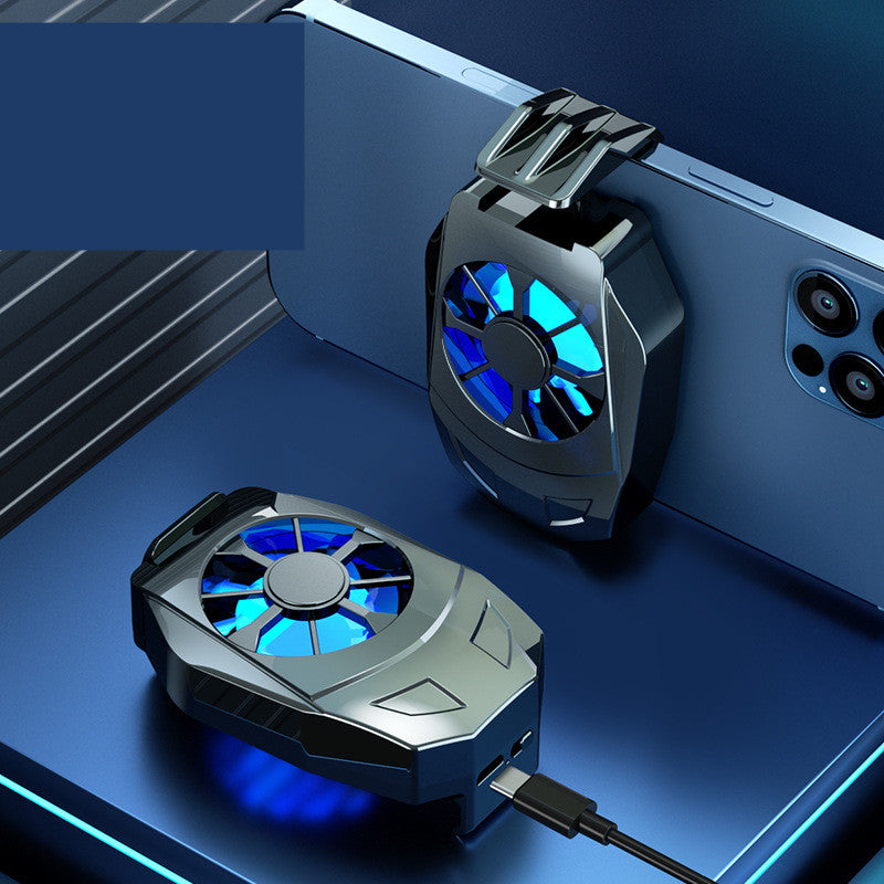 Mobile Phone Cooling Fan - USB Gaming Cooler with Stand