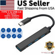 USB-C Hub Multiport Adapter - Type C to USB 3.0 4K HDMI for MacBook Pro Air