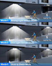 348 LED Solar Motion Sensor Lights Outdoor - 2500LM Waterproof Security Light with Remote | 3 Heads