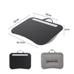 Laptop Bed Desk - Adjustable Portable Computer Table with Storage