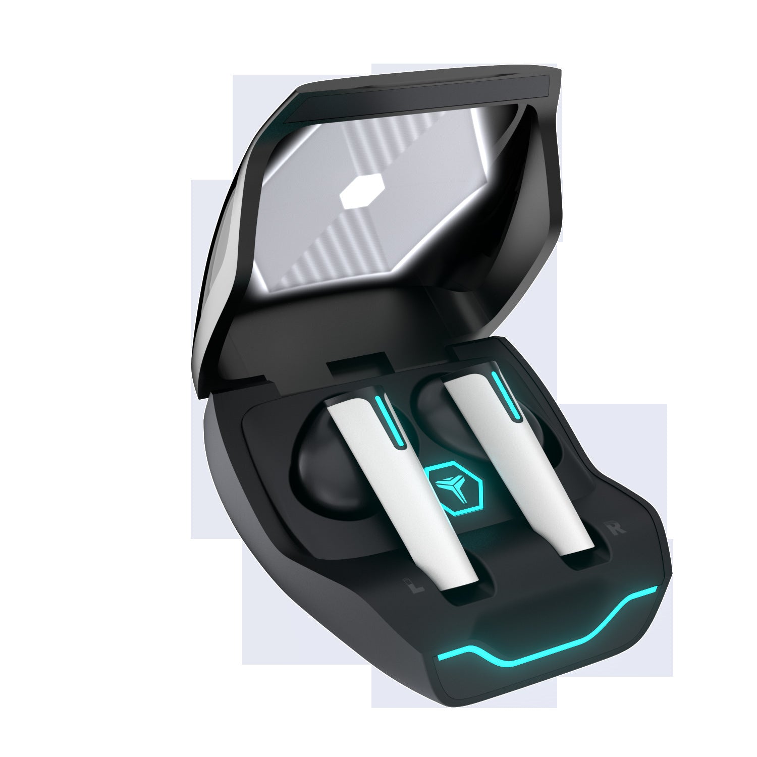 Wireless Gaming Earbuds - Low Latency Bluetooth 5.0 with LED Lights