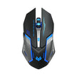 Wireless Silent Gaming Mouse - Rechargeable Ergonomic 6-Button Mouse