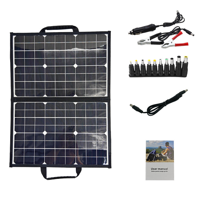 40W Portable Solar Panel Charger - Foldable Solar Power for Camping