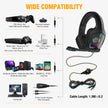 RGB Gaming Headset - Wired PC PS4 Headphones with Microphone
