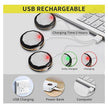 Motion Sensor Lights 3-Pack - Rechargeable LED Under Cabinet Lights | Wireless Closet Night Lights