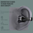 Ear Clip Bone Conduction Headphones - Bluetooth 5.2 Open-Ear Wireless