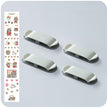 Cable Management Clips - Desktop Organizer Set of 4