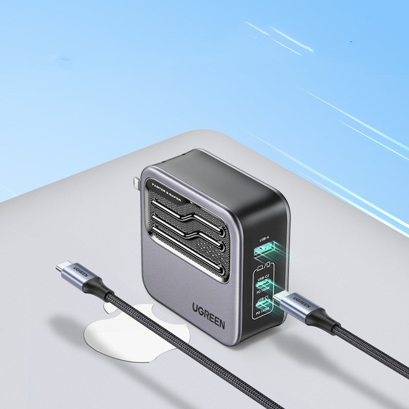GaN Fast Charger - 100W-200W Multi-Port USB-C PD Charging Station